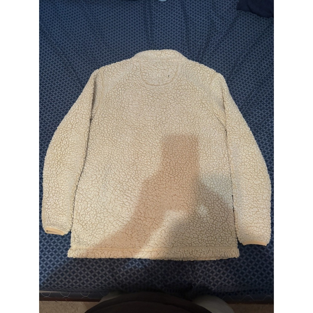 Simply Southern Womens Small Sherpa Fleece Jacket Cream
